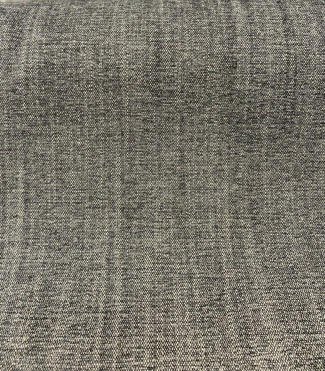 1 Yard Brixton Storm Linen Blend Textured 20% Linen 80% Polyester Chenille Upholstery Durable Fabric